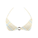 MAURA TOP / BUTTER PLAID