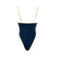 RHODES ONE PIECE / NAVY & BUTTER