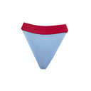 ANAIS BOTTOM / PASTEL BLUE & CHERRY