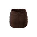 ARIA FITTED MINI SKIRT / ESPRESSO