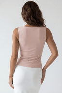 MAEVE SLEEVELESS COMFORT TOP / PINK