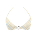MAURA TOP / BUTTER PLAID